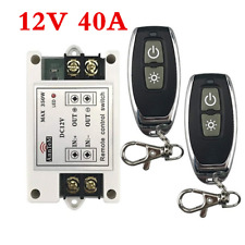 Usado, Interruptor De Controle Remoto Sem Fio 433mhz Rf Transmissor Receptor Para Luz Led Carro comprar usado  Enviando para Brazil