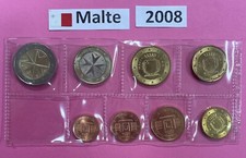 Série De 1 Cent à 2 € MALTE  2008 🇲🇹, usado comprar usado  Enviando para Brazil