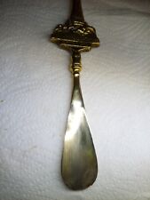 Vintage brass shoe for sale  SETTLE