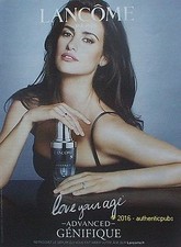 Publicite lancome advanced d'occasion  Cires-lès-Mello
