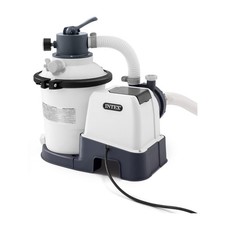 Bomba de filtro de areia cristalina Intex para piscinas acima do solo de 4.400 gal (caixa aberta), usado comprar usado  Enviando para Brazil
