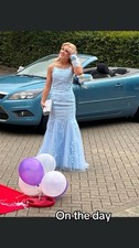 Mascara navy prom for sale  HAVANT