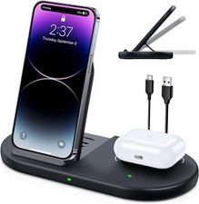 Wireless charger stand for sale  LONDON