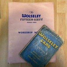 Wolseley fifteen sixty for sale  BASINGSTOKE