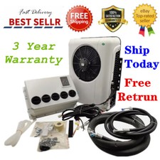 Ar condicionado 12V 12000BTU mini split A/C para semi caminhões ônibus trailer caravana vans comprar usado  Enviando para Brazil