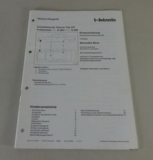 Einbauanleitung webasto standh gebraucht kaufen  Jever