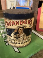 Vintage cigarette tin for sale  STOWMARKET