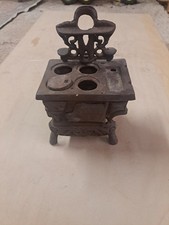 Mini fogão a lenha vintage pequeno de ferro fundido , usado comprar usado Mini fogão a lenha vintage pequeno de ferro fundido , usado comprar usado  Enviando para Brazil