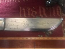 Couteau ancien marttiini d'occasion  Paris X