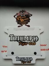 Trials front number for sale  REDCAR