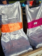 Satin chair covers for sale  New Wilmington