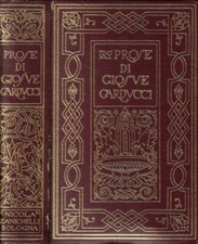 Prose. giosue carducci. usato  Italia