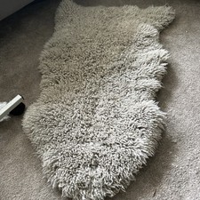 Real curly sheepskin for sale  GLASGOW