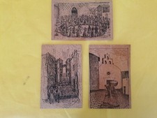 Serie tre cartoline usato  Roma