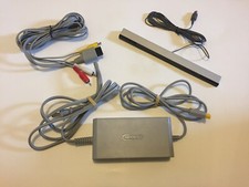 OEM oficial Wii U Conexões Completas Cabo AV Adaptador CA Cabo de Alimentação Sensor Barra comprar usado  Enviando para Brazil
