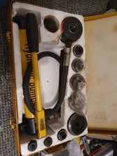 Hydraulic knockout punch for sale  KIRKCALDY