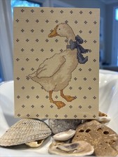 Usado, Conjunto de 8 cartões envelopes vintage anos 80 notas ponto cruz ganso country comprar usado  Enviando para Brazil