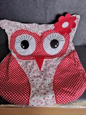 Owl shaped cushion. for sale  HUNSTANTON