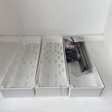 SPACEKEEPER 3 Camadas Carrinho de Armazenamento Fino Prateleiras Móveis Organizador Slide Out... comprar usado  Enviando para Brazil