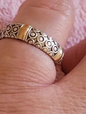 Sterling silver bicolor for sale  SCUNTHORPE