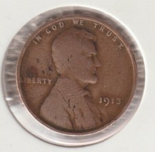 Moeda rara 112 anos 1913 EUA Liberty Lincoln Wheat Penny coleção colecionadores comprar usado  Enviando para Brazil