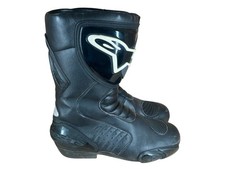 Alpinestars black leather for sale  TUNBRIDGE WELLS