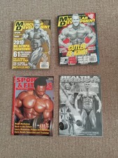 Vintage bodybuilding magazines for sale  WREXHAM