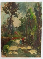 Quadro vintage paesaggio usato  Mugnano di Napoli