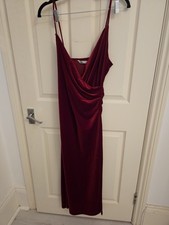 Zara red velver for sale  LONDON