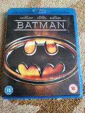 BATMAN 1989 PAL FORMAT 2008 BLU-RAY MICHAEL KEATON JACK NICHOLSON LIKE NEW! comprar usado  Enviando para Brazil