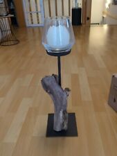 Windlicht glas holz gebraucht kaufen  Bahlingen am Kaiserstuhl