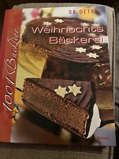 Backbuch etker weihnachtsbäck gebraucht kaufen  Tengen