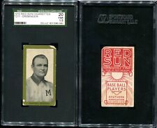 Cigarros Red Sun 1910 T211 Ed Greminger ~~ SGC 20 1.5 ~~ assunto T206 comprar usado  Enviando para Brazil