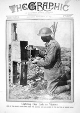 Old print 1917 for sale  UK