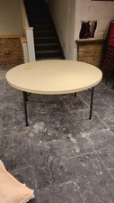 Round folding table for sale  LONDON