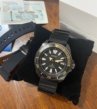 Relógio Seiko Air Diver’s 200m também conhecido como Samurai Prospex modelo SRPB55K1 mostrador preto comprar usado  Enviando para Brazil