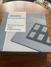 Siemens polished chrome for sale  TAMWORTH