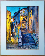 Aquarell alte gasse gebraucht kaufen  Wuppertal