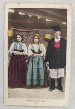 Cartolina costumi sardi usato  Morra de Sanctis