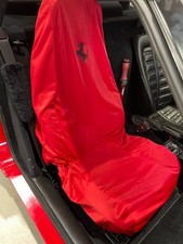 Ferrari red satin for sale  LONDON