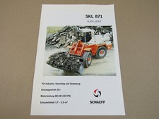 Prospekt schaeff skl gebraucht kaufen  Merseburg