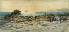 Pierre comba watercolour for sale  UK