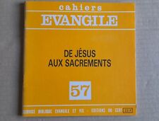 Cahiers évangile jésus d'occasion  Lormes