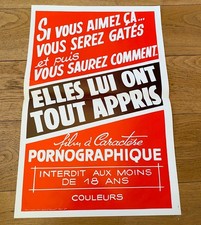 Appris affiche cinéma d'occasion  Nancy-