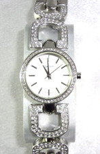 DKNY 4943 Sparkly Rhinestone Crystal Wrist Watch Runs Great! Smaller Wrist 6 1/8 na sprzedaż DKNY 4943 Sparkly Rhinestone Crystal Wrist Watch Runs Great! Smaller Wrist 6 1/8 na sprzedaż  Wysyłka do Poland