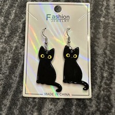 Black cat earrings for sale  Bakersfield
