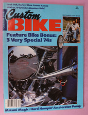 Custom Bike Magazine December 1978 Choppers High Performance Tips Pics, usado comprar usado  Enviando para Brazil