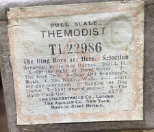 Pianola roll full for sale  PLYMOUTH