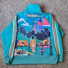 JAQUETA RARA ADIDAS CITY SERIES COLLECTION MIAMI FIREBIRD Tamanho 2XL comprar usado  Enviando para Brazil