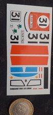 Decals decalcomanie porsche d'occasion  Annezin
